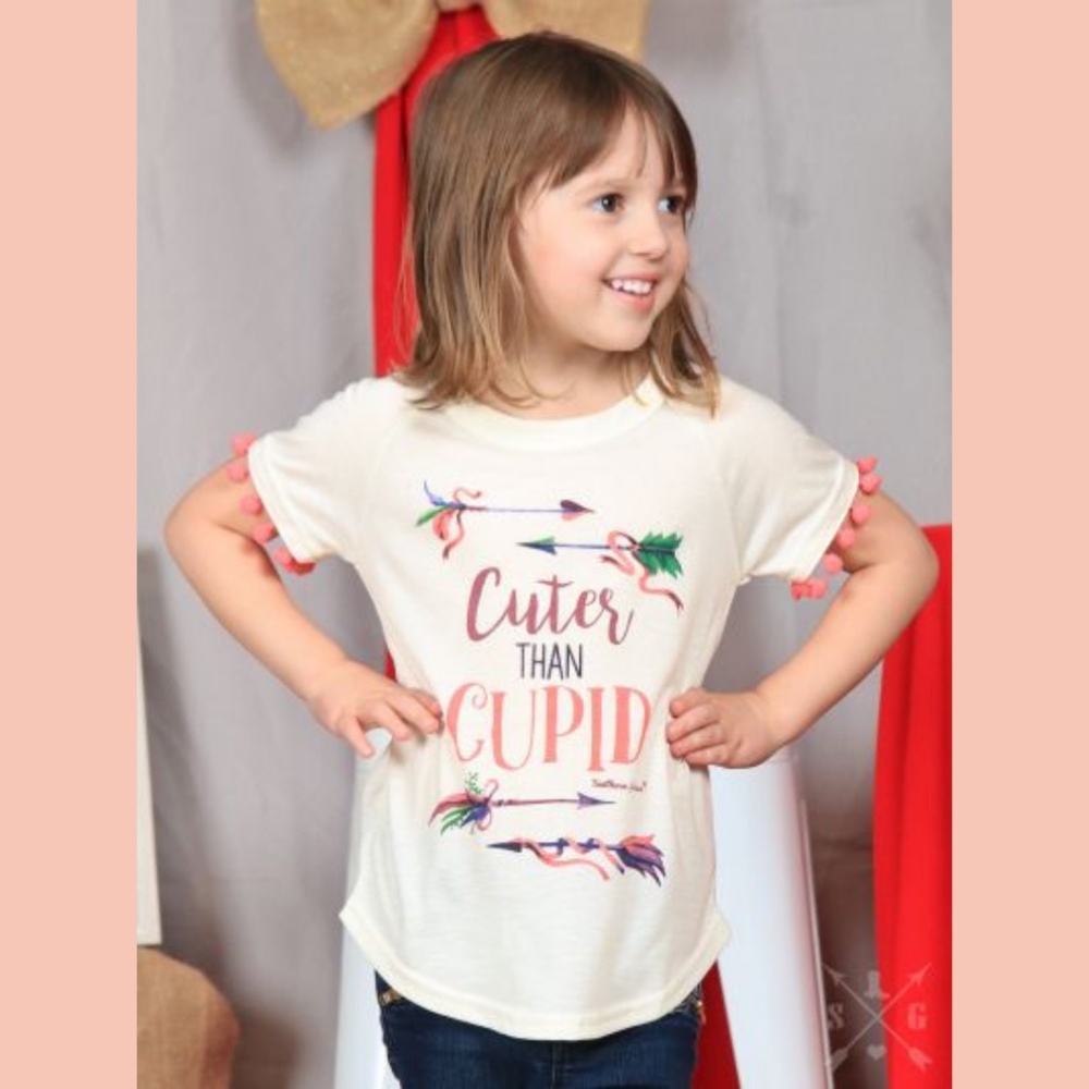 Girls Valentine's Day Tee